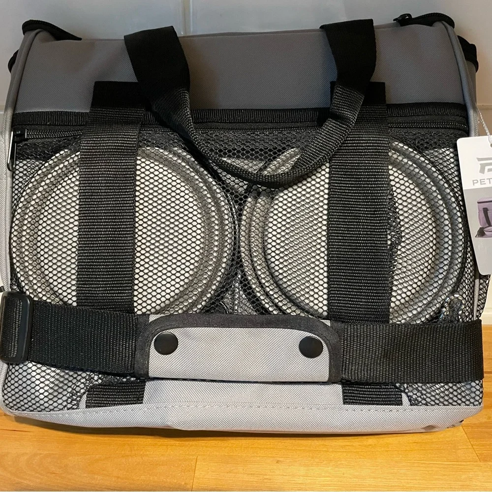 New Petsfit Travel Bag with Accessories - Gray